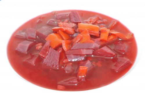 Polévka z červené řepy a paprik – Snadné recept z Miš - Maš kuchyně, hotový za 30 - 45 minut